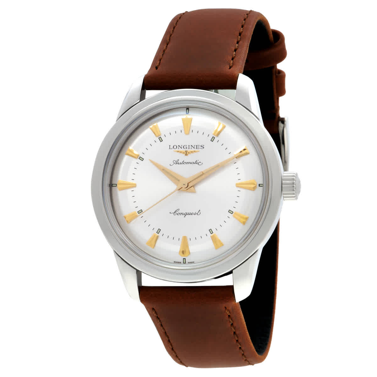 Longines Conquest Silver Dial Unisex Watch L1.649.4.72.2