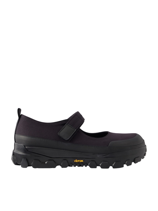 Photo: Amomento - Rubber-Trimmed Tech-Shell Sandals - Black