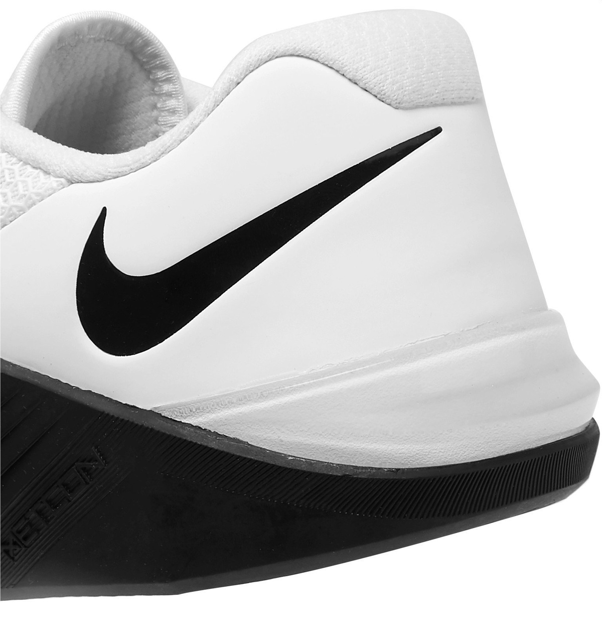 Nike Training - Metcon 5 Rubber-Trimmed Mesh Sneakers - White
