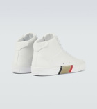 Burberry - Rangleton high-top leather sneakers