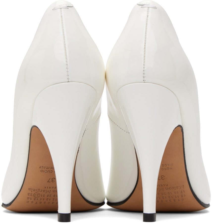 Maison Margiela White Tabi Heels Maison Margiela