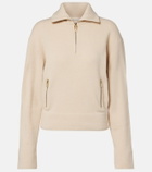 Victoria Beckham Wool and cashmere half-zip sweater