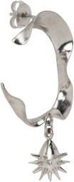 HUGO KREIT SSENSE Exclusive Silver Mini Swell Earring