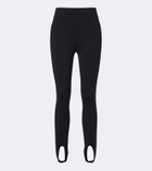 Norba High-rise stirrup leggings