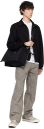 Camiel Fortgens Black Shopper Bag