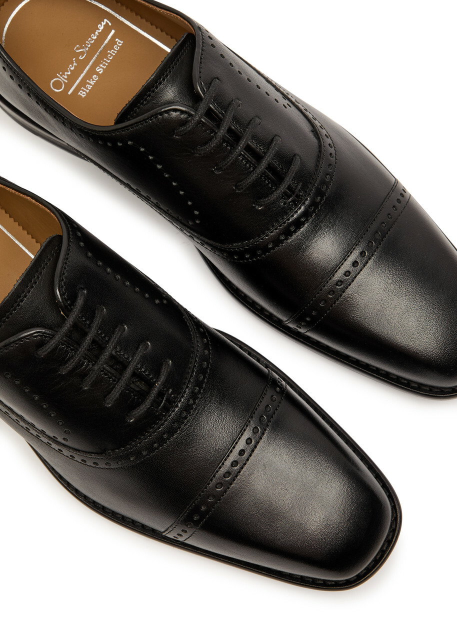 Oliver Sweeney Banbury Leather Derby Shoes Black