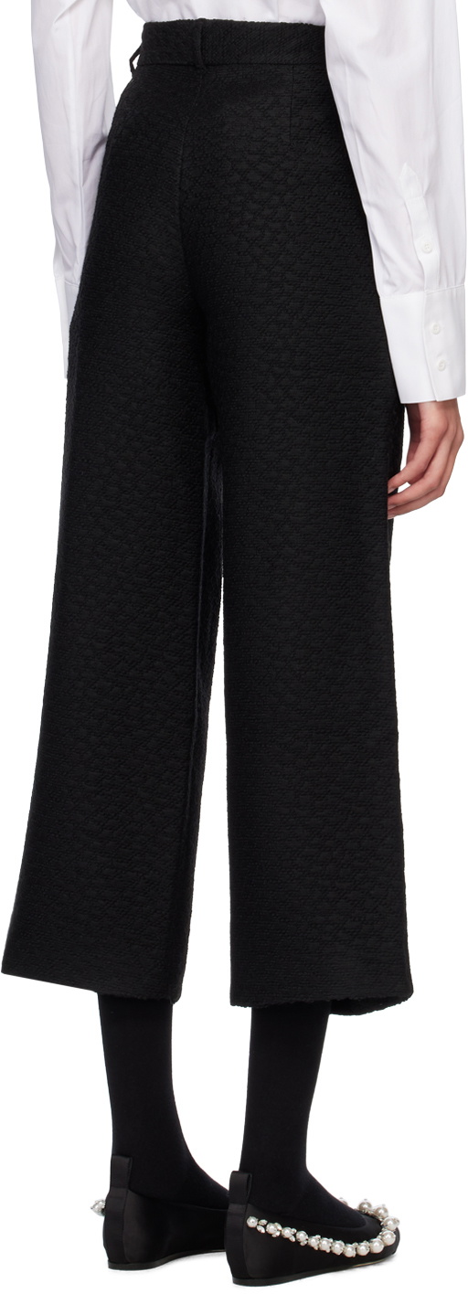 Cecilie Bahnsen Black Jaylee Trousers