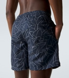 Brioni Printed swim trunks