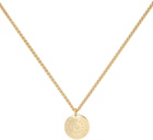IN GOLD WE TRUST PARIS Gold Coin Necklace