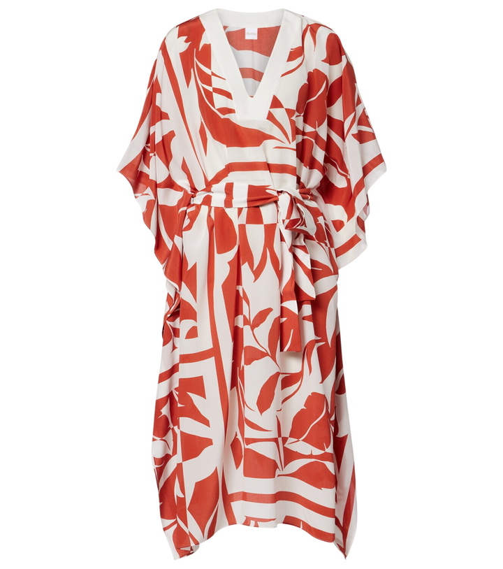 Photo: Max Mara Lancia floral silk beach dress