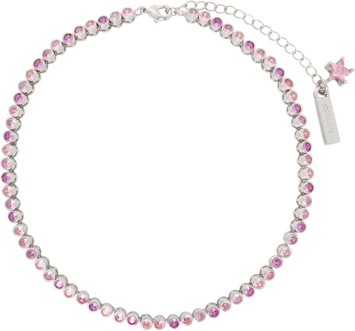Photo: Collina Strada Silver Brass Tennis Necklace