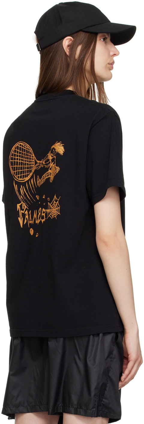 Palmes Black Punk Pocket T-Shirt