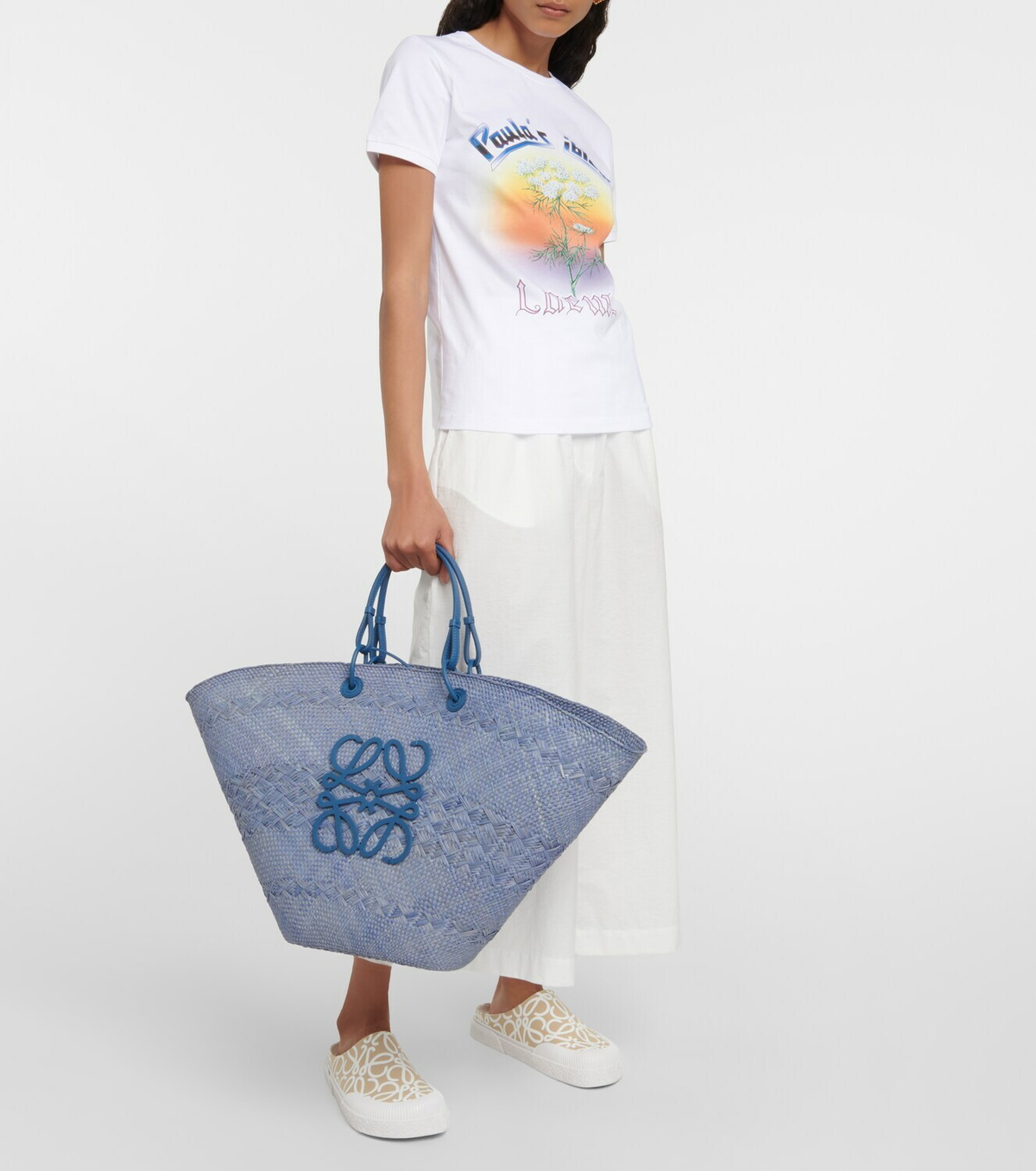 Loewe Anagram woven basket bag Loewe