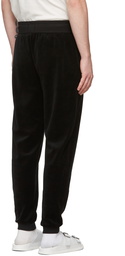 Boss Black Velour Lounge Pants