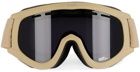 Yaak Optics SSENSE Exclusive Beige OP-1 Snow Goggles