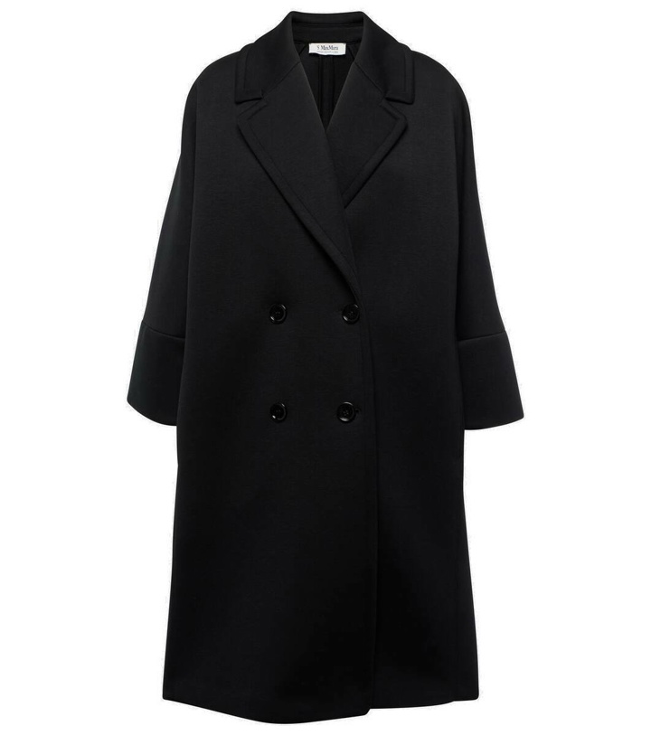 Photo: 'S Max Mara Double-breasted jersey coat