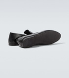 Saint Laurent Alain convertible leather loafers