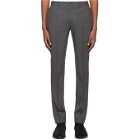 PS by Paul Smith Grey Wool Mid Fit Trousers