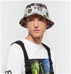 Stüssy - Leary Logo-Embroidered Tie-Dyed Cotton Bucket Hat - Multi