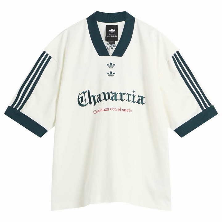 Photo: Adidas x Willy Chavarria T-Shirt in Off White