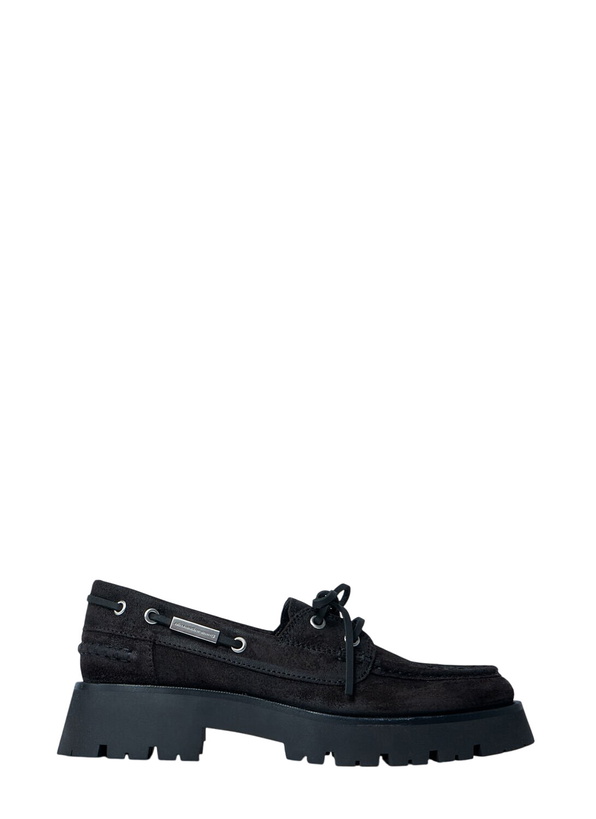 Photo: Alexander Wang Suede Carson Boat Loafers
