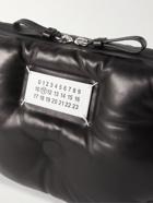 Maison Margiela - Logo-Appliquéd Padded Quilted Leather Messenger Bag