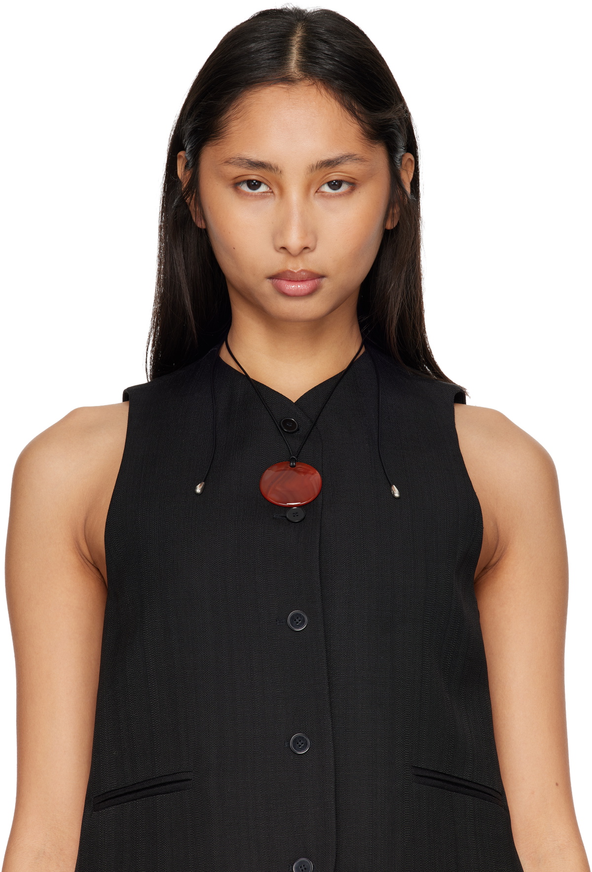 Sophie Buhai Medium Full Moon Pendant Necklace