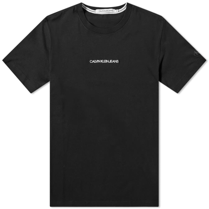 Photo: Calvin Klein Emroidered Logo Tee