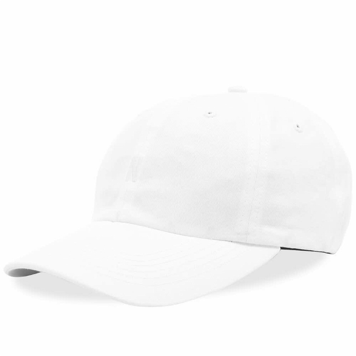 Photo: Norse Projects Men's Twill Sports Cap in White
