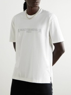 Mastermind World - Brilliant Logo-Print Cotton-Jersey T-Shirt - White