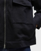 Norse Projects Aksel Cavalry Cotton Wool Windstopper Jacket Blue Mens Windbreaker