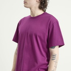 Comme des Garçons Homme Plus Men's Plain Cotton T-Shirt in Purple