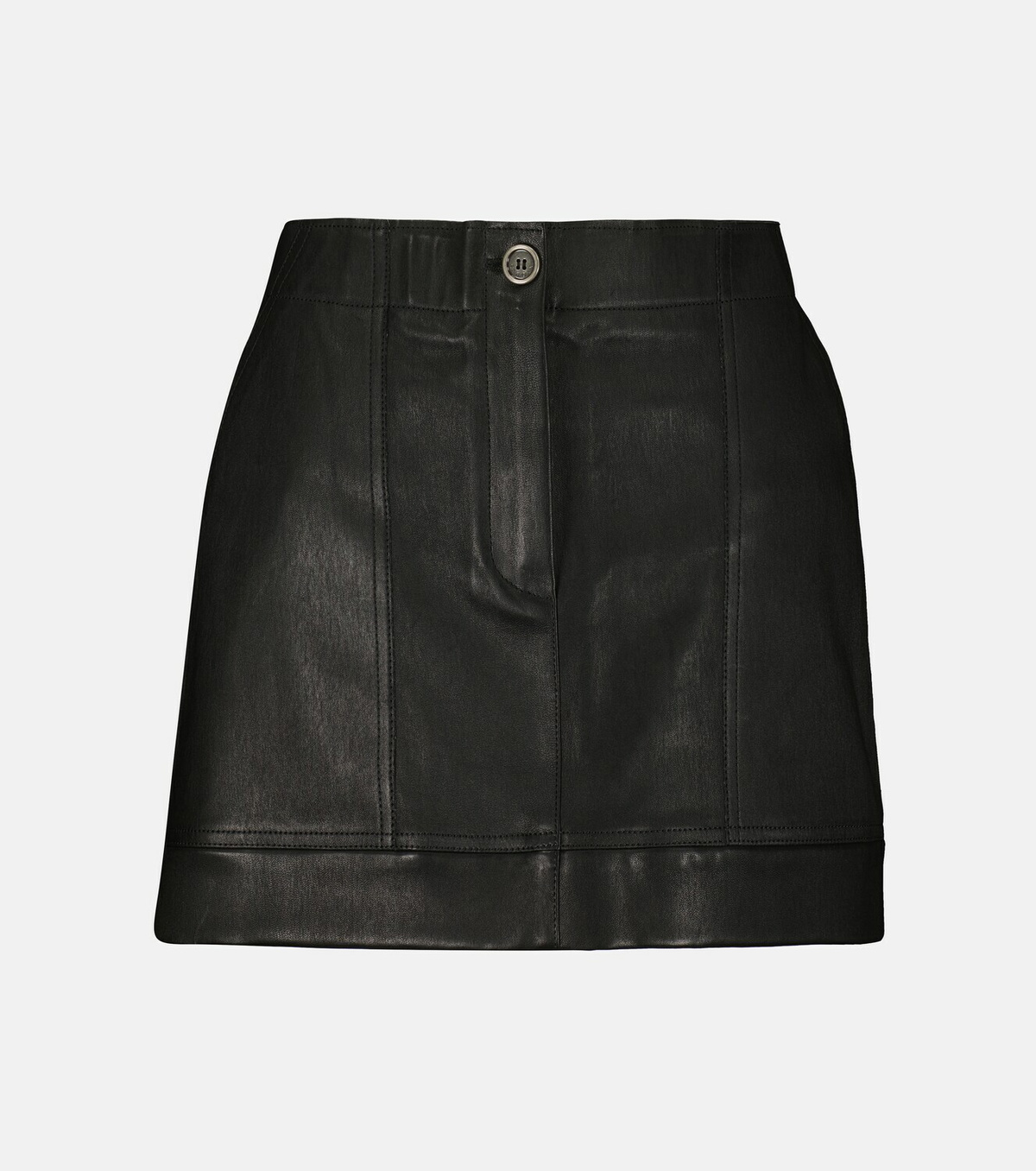 Stouls Linette leather miniskirt