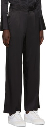 THIRD FORM Black Under Current Trousers