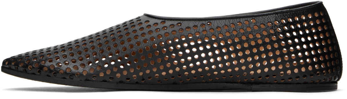 Marsèll Black Coltellaccio Forata Slippers