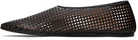 Marsèll Black Coltellaccio Forata Slippers