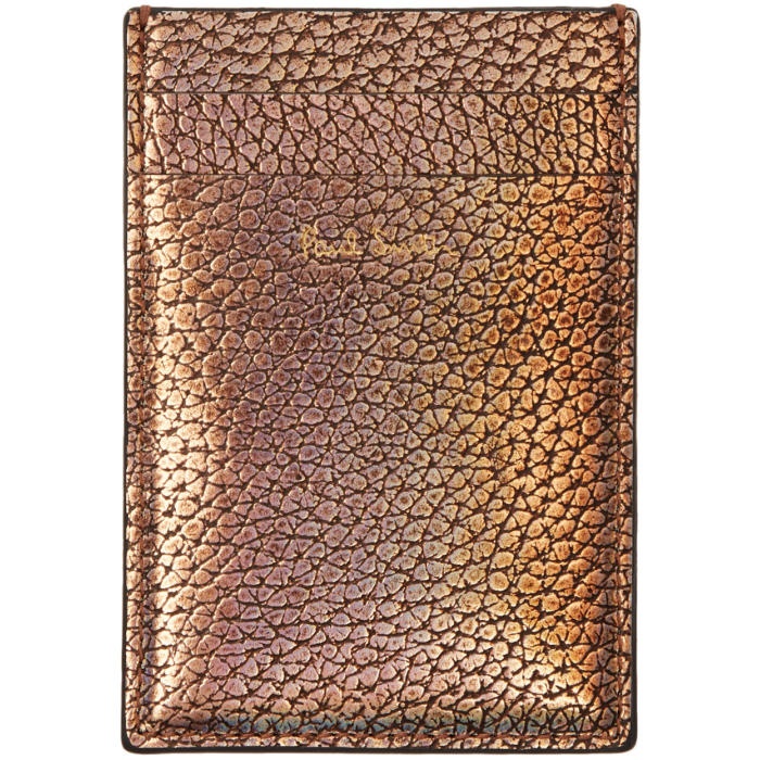 Photo: Paul Smith Gold Credit Card Holder