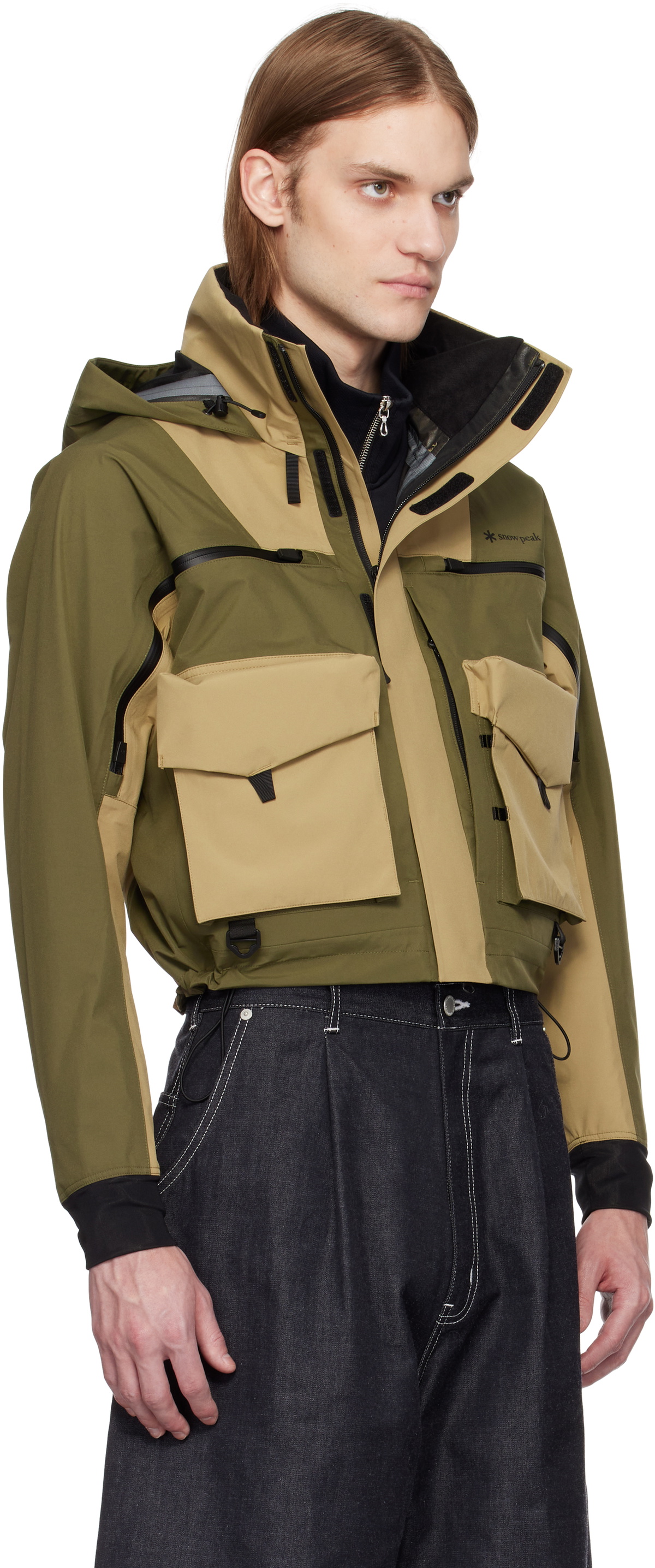 Snow Peak Khaki Toned Trout Edition 3L Wading Jacket Snow Peak
