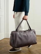 Zegna - Full-Grain Leather Weekend Bag