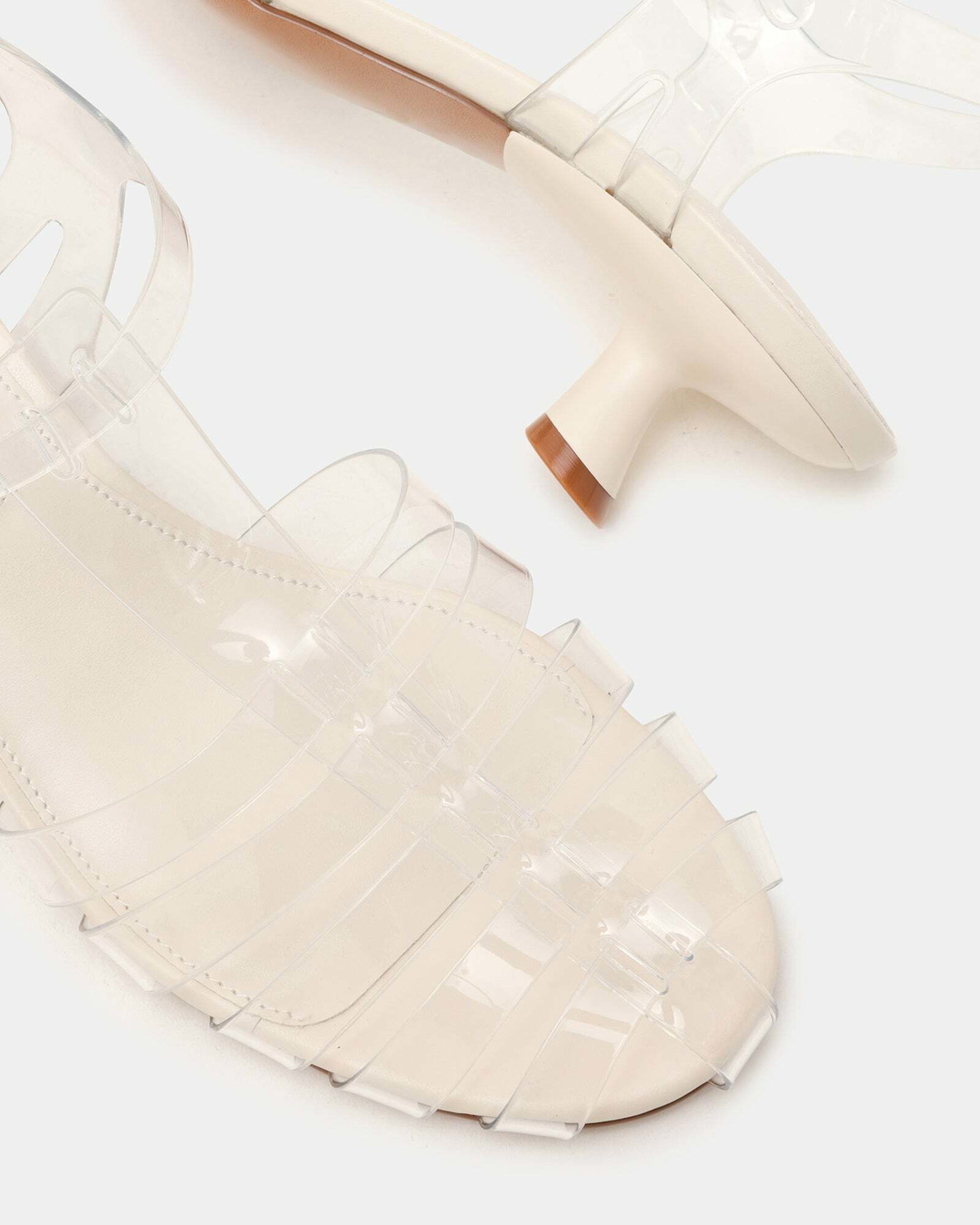 Steve Madden Jelina Heels in Clear