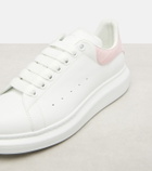 McQueen Oversized leather sneakers