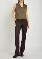 Our Legacy Poise Straight-leg Trousers Dark Brown