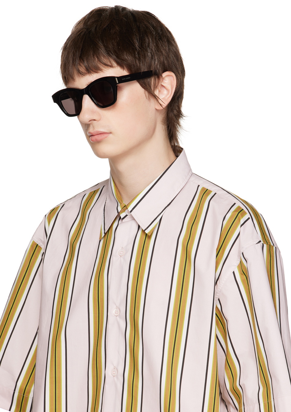 Saint Laurent Black SL 592 Sunglasses Saint Laurent display picture 3