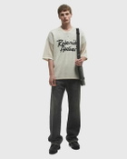 Reternity ATELIER KNIT JERSEY Beige Mens Shortsleefe