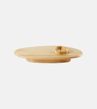 Serax Dune wooden platter and bowl by Kelly Wearstler
