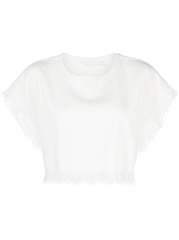 Photo: ZIMMERMANN - Toweling Cropped Top