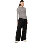 Rick Owens Gray Tower Double LS T-shirt