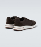 Loro Piana Week End Walk suede-trimmed sneakers