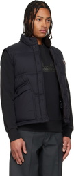 Moncler Grenoble Black Aul Down Vest