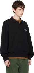 Carhartt Work In Progress Black WIP Label Sweatshirt Polo